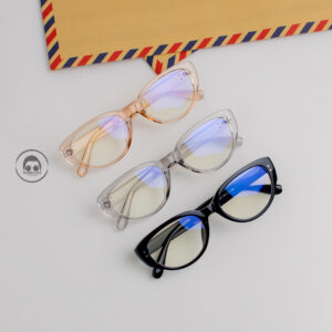 Alternative view of Kacamata Wanita Model Semi Cateye Simpel - BETARI 05