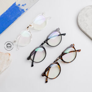 Alternative view of KACAMATA FRAME SEMI BULAT LUCU TANGKAI LENTUR - BASUPATI 04