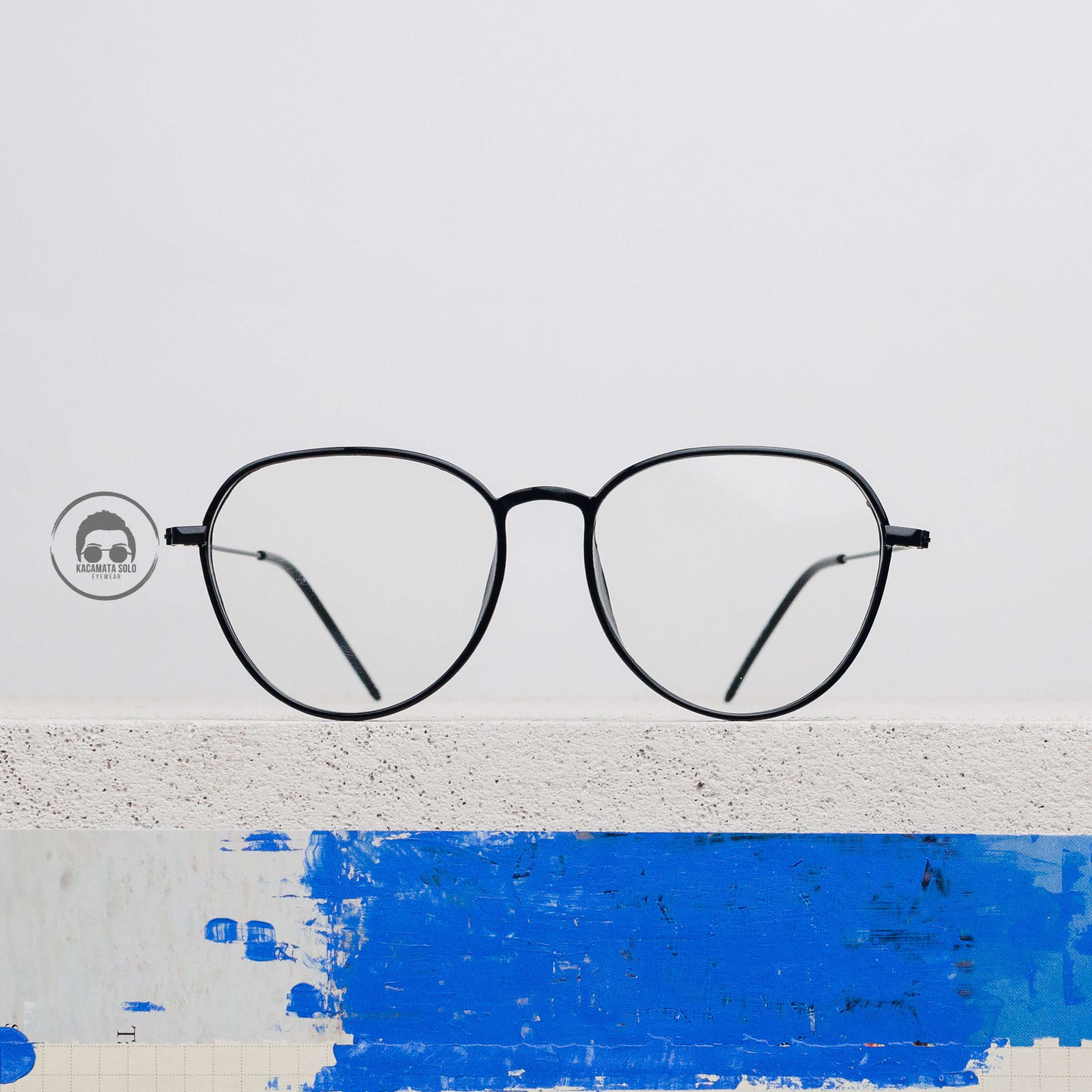 FRAME KACAMATA SEMI BULAT TRENDY MASAKINI - ANDHIKA 05