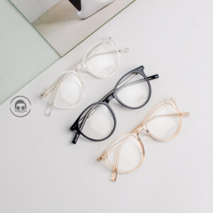 Alternative view of Kacamata Semi Bulat Oversize Unisex - BALINI 02