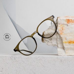 Kacamata Oval Unisex Tebal Cocok Untuk Minus Tinggi - BALINI 01