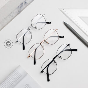 Alternative view of Kacamata Kekinian Model Kotak Korea Unisex - BALINI 05