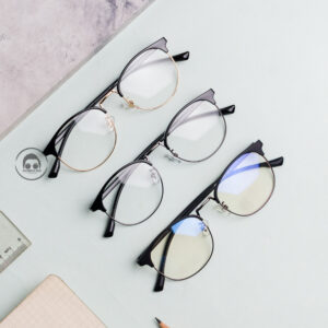 Alternative view of KACAMATA CLUBMASTER PRIA DAN WANITA BENTUK SEMI KOTAK - ANUDHARA 05