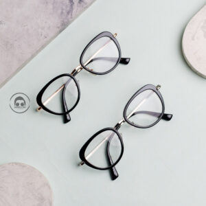 Alternative view of Kacamata Wanita Semi Cateye Bertangkai Pegas Fashion Korea - BINTARI 01