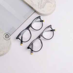 Alternative view of Kacamata Semi Bulat Model Simple Unisex - DAMINI 05