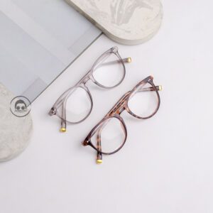 Alternative view of Kacamata Semi Bulat Model Simple Unisex - DAMINI 05