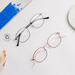 Alternative view of Kacamata Semi Kotak Simple Bertangkai Lentur - CIHA 04