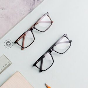 Alternative view of Kacamata Kotak Unisex Bertangkai Pegas Untuk Lensa Plus/Minus - DAMINI 02