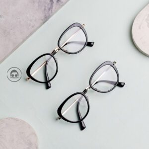 Alternative view of Kacamata Wanita Semi Cateye Bertangkai Pegas Fashion Korea - BINTARI 01