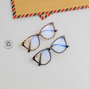 Alternative view of Kacamata Solo - Kacamata Wanita Model Cateye Tangkai Pegas - DANILA 03