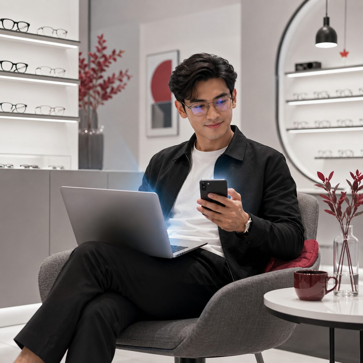 Kacamata untuk pengguna gadget dan laptop